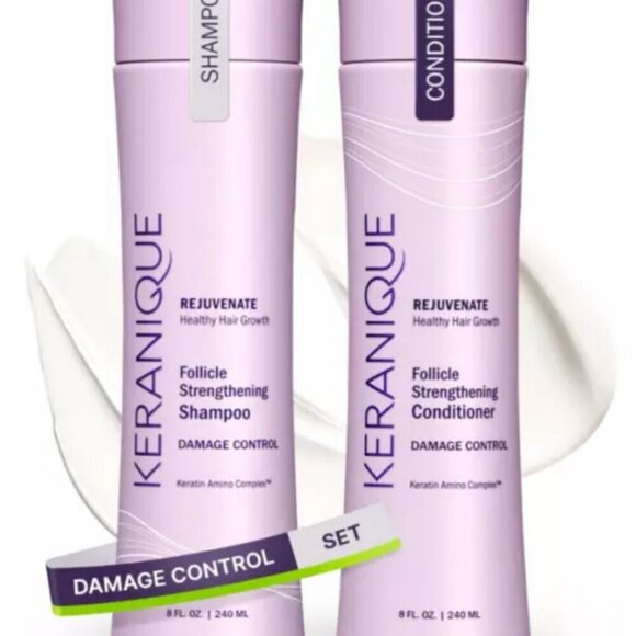 Keranique Rejuvenate Follicle Strengthening D/C Shampoo And Conditioner … - Picture 1 of 3